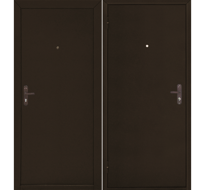 Металлическая входная дверь Стройгост 5-1 внутреннее открывание купить в Руденске