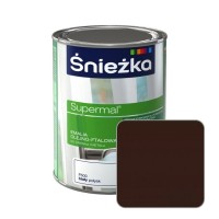 Эмаль SNIEZKA SUPERMAL коричнево-шоколадная – 0,8 л