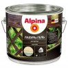 Защитно-декоративная пропитка для древесины Альпина купить в Руденске